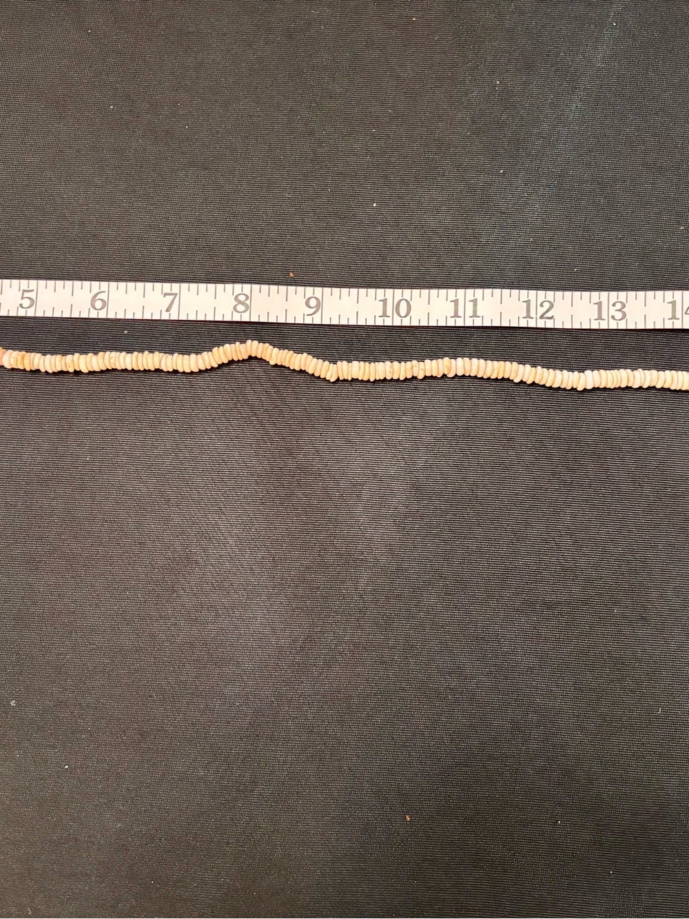Puka Shell Necklace - Natural Cream Beach Hobo 16” - Picture 7 of 8